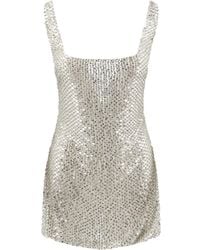 retroféte - Retrofete Rhinestone Sequin Mini Dress - Lyst
