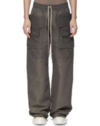 Rick Owens - Creatch Multi-Pocket Drawstring Cargo Pants - Lyst