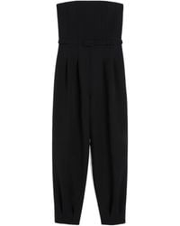 Max Mara - Pianoforte Voghera Strapless Jumpsuit - Lyst