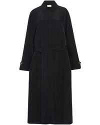 The Row - Ryo Tie-Waisted Coat - Lyst