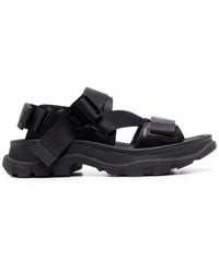 McQueen - Tread Strapped Sandals - Lyst