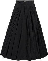 Balenciaga - Godet Maxi Skirt - Lyst