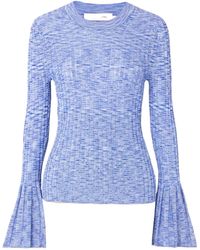 Zimmermann - Mouline Ribbed-Knit Sweater - Lyst
