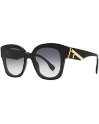 Fendi - Round Square-Frame Sunglasses - Lyst
