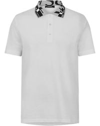 Versace - Short-Sleeved Polo Shirt - Lyst