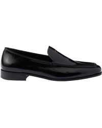 Prada - Round-Toe Slip-On Loafers - Lyst