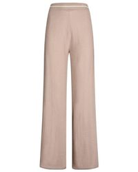 Liu Jo - Lurex-Embellished Trousers - Lyst