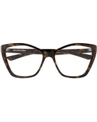 Balenciaga - Eyewear Cat-Eye Glasses And Frames - Lyst