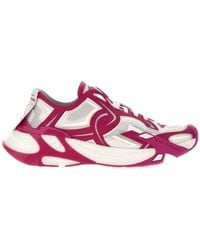 Dolce & Gabbana - Fast Panelled Lace-Up Sneakers - Lyst