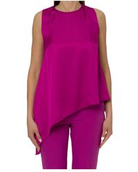 Liu Jo - Satin Top - Lyst