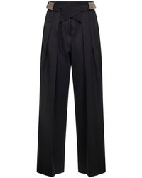 The Attico - The Pleated Trousers - Lyst