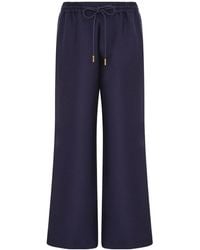 Zimmermann - Elastic-Waist Trousers - Lyst
