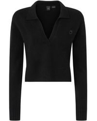 Pinko - V-Neck Knit Sweater - Lyst