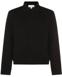 Lardini - Long Sleeved Button-Up Jacket - Lyst