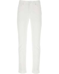 ZEGNA - Z Logo Patch Slim-Cut Jeans - Lyst