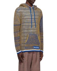 Marni - Two-Tone Hoodie - Lyst