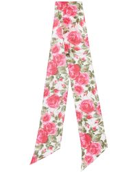 Chloé - Printed Silk Scarf - Lyst