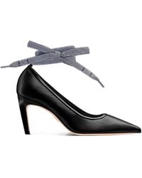 Dior - Christian Bow Detailed Pointed Toe Pumps - Lyst