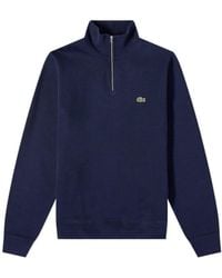 Lacoste - Semi-Zipper Sweater - Lyst