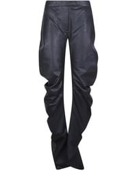 Frankie Shop - Jessa Panelled Leather Trousers - Lyst