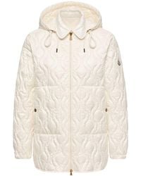 Moncler - Balette Geometric Quilted Mid-Length Down Jacket - Lyst