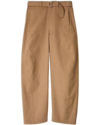 Lemaire - Twisted Belted Pants - Lyst