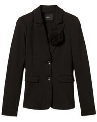 Twinset - Floral-Brooch Blazer - Lyst