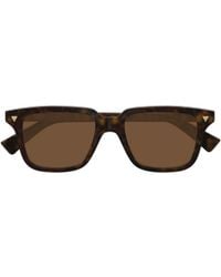 Bottega Veneta - Eyewear Square Frame Sunglasses - Lyst