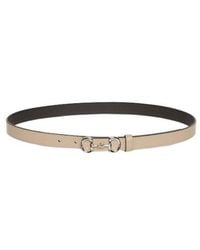 Gucci - Thin Belt With Horsebit Buckle - Lyst