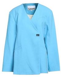 Ganni - Simple Double-Breasted Suit - Lyst