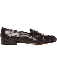 SCAROSSO - Valeria Woven Flat Shoes - Lyst