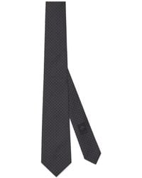 Gucci - Gg Jacquard Tie - Lyst