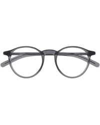 Montblanc - Eyewear Oval Frame Glasses - Lyst