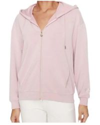 Emporio Armani - Logo Hooded Zipper Sweatshirt - Lyst