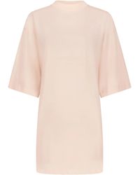 Loulou de Saison - Ayaz Lds Crew Neck Mini Dress - Lyst