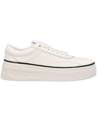 Jil Sander - Chunky Lace-Up Sneakers - Lyst