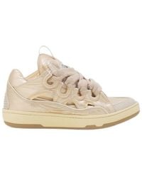 Lanvin - Curb Lace-Up Sneakers - Lyst