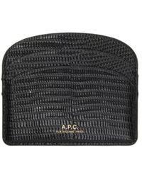 A.P.C. - Logo Wallet - Lyst