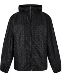 Givenchy - Logo Hooded Casual Jacket - Lyst