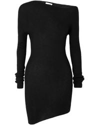 LeKasha - Slim-Fit Hem Knit Mini Skirt - Lyst