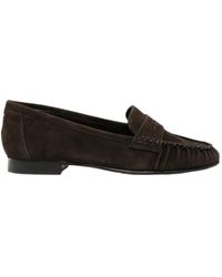 Aeyde - Round-Toe Loafers - Lyst