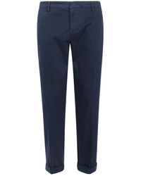Dondup - Cuffed-Hem Dress Trousers - Lyst