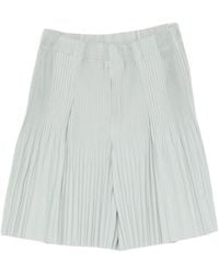 Homme Plissé Issey Miyake - Pleated Shorts - Lyst