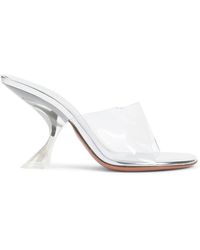 AMINA MUADDI - Taylor Glass Slipper 90 Pvc - Lyst