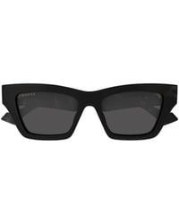 Gucci - Eyewear Cat Eye Frame Sunglasses - Lyst