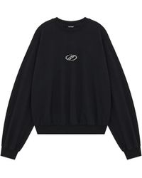 we11done - Crew-Neck Sweatshirt - Lyst