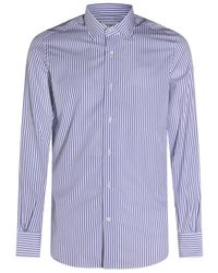 Mazzarelli - Striped Long-Sleeve Shirt - Lyst