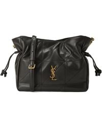 Saint Laurent - Jamie Logo Plaque Shoulder Bag - Lyst
