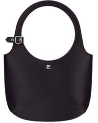 Courreges - Courrges Holy Satin Shoulder Bag - Lyst