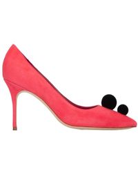 Manolo Blahnik - Piera Slip-On Pumps - Lyst